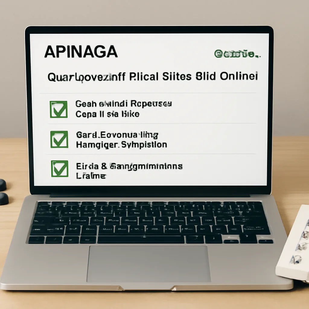 Tutorial Apinaga: Cara Menemukan dan Memverifikasi Rekomendasi Daftar Situs Slot Online Langkah demi Langkah